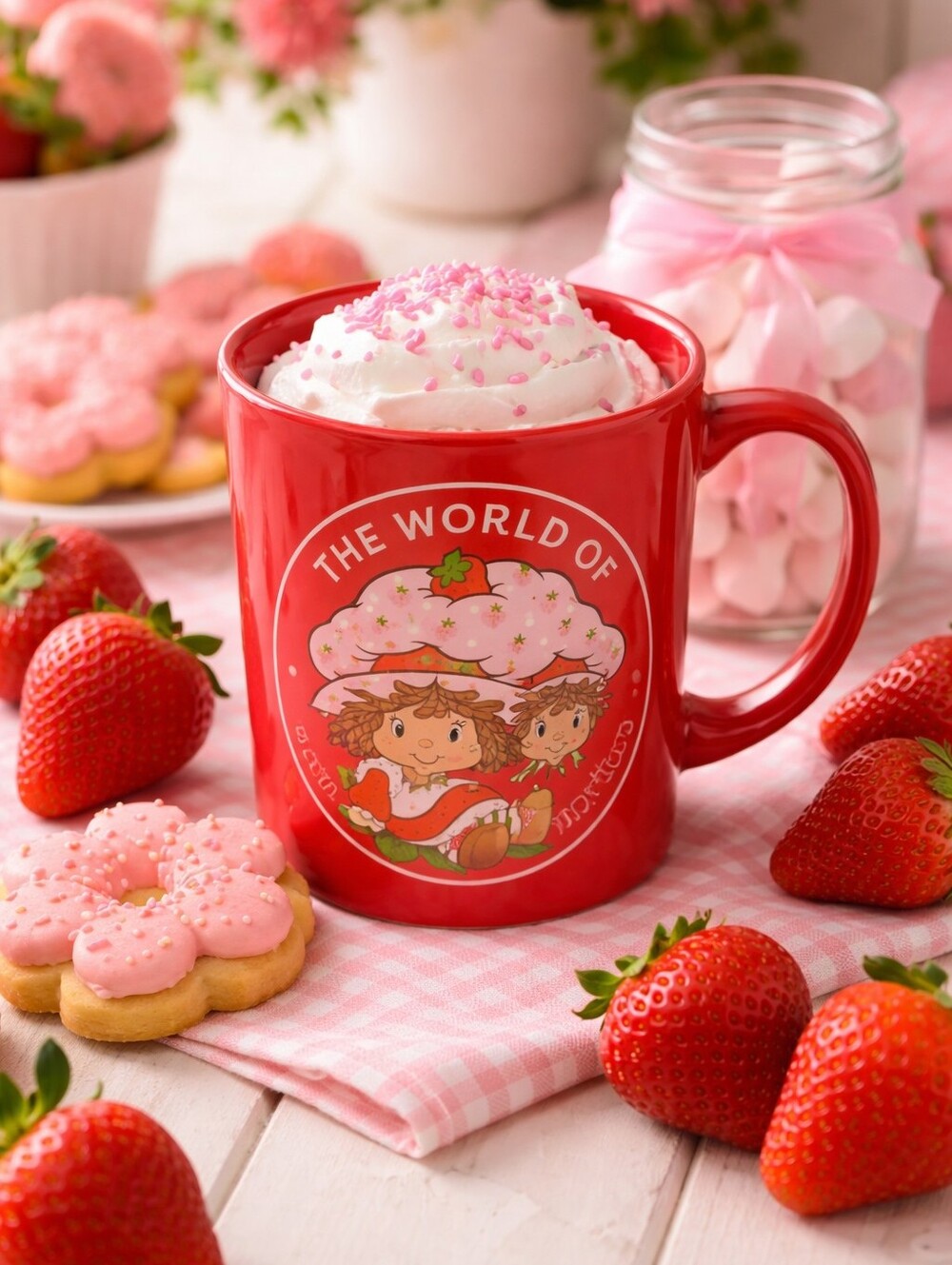 Strawberry Shortcake Cup And Sock Set